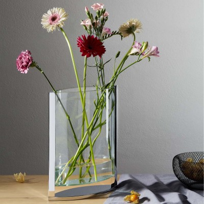 Blumenvase aus Glas als Bilderrahmen