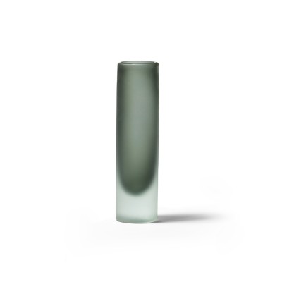 Philippi - Zylindervase aus Mattglas mit Frosteffekt | Dekovase für Blumen & Zweige