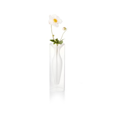 Blumenvasen Glasvasen Dekovasen | Tischvase Frosted Glaszylinder - Philippi
