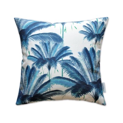 Kissenüberzug mit tropischem Palmen-Print