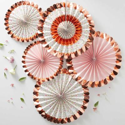Ginger Ray - Florale Paper Fans
