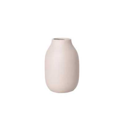 Kleine Vase aus Porzellan mit matter Oberfläche