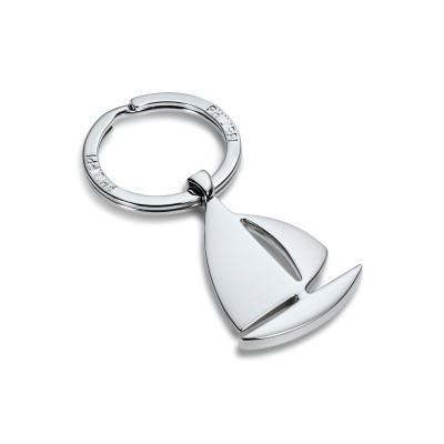 Schlüsselring mit Segelboot