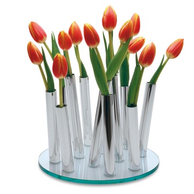 Tulpenvase Bouquetvase Blumenvase Glas | Blumen Glasvase Tisch & Kommode - Philippi